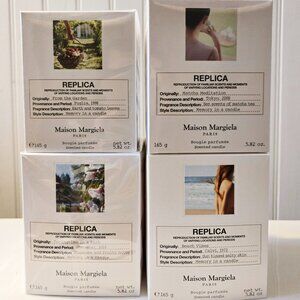4X Maison Margiela Candle 5.82 oz Beach Vibes+Matcha+Springtime+Garden